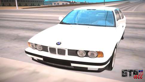 BMW M5 E34 для GTA San Andreas - вид спереди