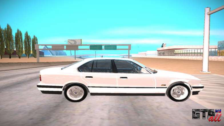 BMW M5 E34 для GTA San Andreas - вид сбоку