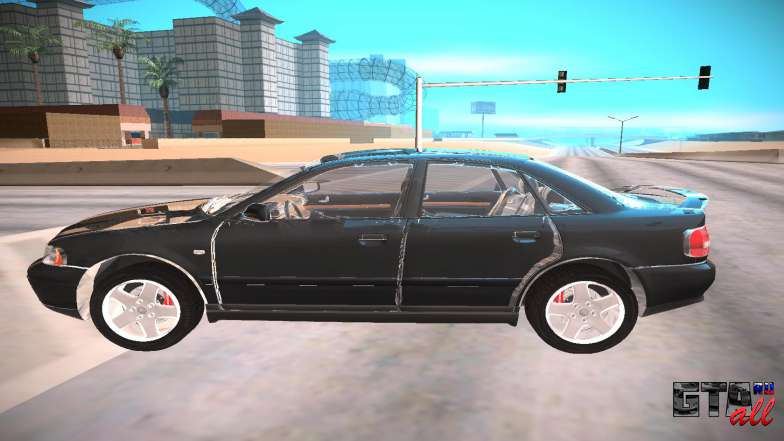 Audi A4 для GTA San Andreas - вид сбоку