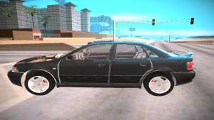 Audi A4 для GTA San Andreas - вид сбоку