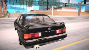 BMW E30 M3 для GTA San Andreas - вид сзади