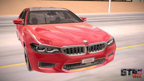 BMW M5 F90 для GTA San Andreas - вид спереди