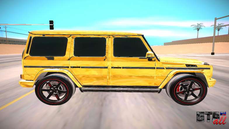 Mercedes-Benz G65 AMG для GTA San Andreas - вид сбоку