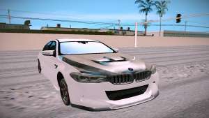 BMW M5 F90 для GTA San Andreas - вид спереди