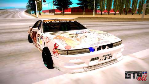 Nissan Silvia S13 для GTA San Andreas - вид спереди