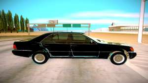 Mercedes-Benz W140 600SEL для GTA San Andreas - вид сбоку