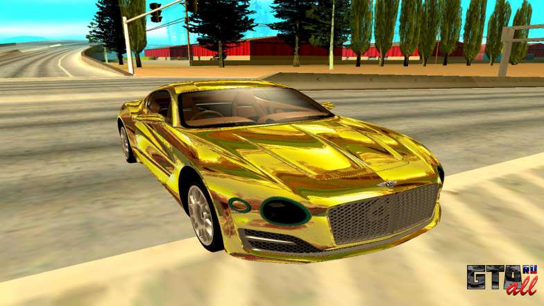 Bentley EXP 10 Speed 6 для GTA San Andreas - вид спереди