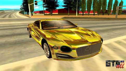 Bentley EXP 10 Speed 6 для GTA San Andreas - вид спереди