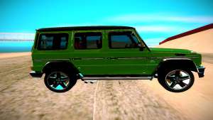 Mercedes AMG G63 Crazy Color Edition для GTA San Andreas - вид сбоку