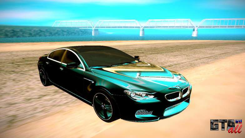 BMW M6 для GTA San Andreas - вид спереди