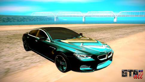 BMW M6 для GTA San Andreas - вид спереди