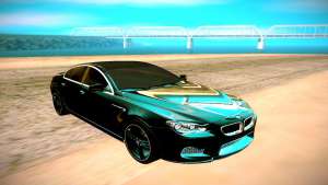 BMW M6 для GTA San Andreas - вид спереди