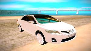 Toyota Corolla для GTA San Andreas - вид спереди