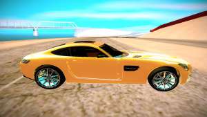 Mercedes-Benz AMG GT S для GTA San Andreas - вид сбоку