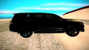 Lexus LX570 для GTA San Andreas - вид сбоку