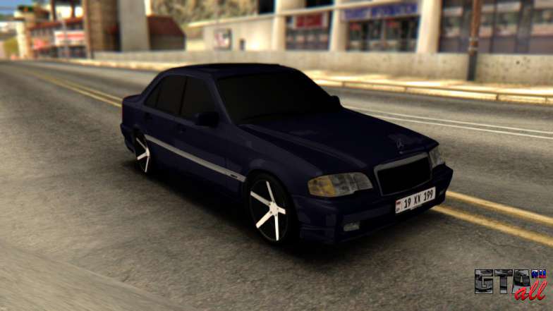 Mercedes-Benz C230 для GTA San Andreas - вид спереди