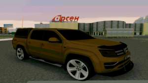 Volkswagen Amarok для GTA San Andreas - вид спереди