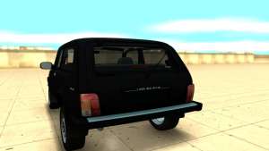 Niva 2121 для GTA San Andreas - вид сзади