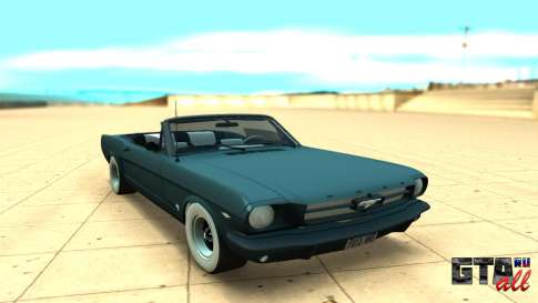 Ford Mustang Convertible для GTA San Andreas - вид спереди