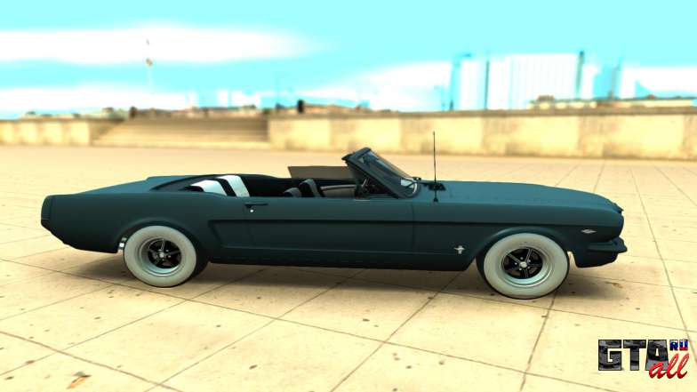 Ford Mustang Convertible для GTA San Andreas - вид сбоку