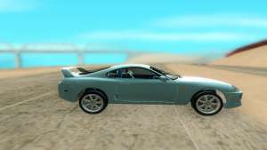 Toyota Supra для GTA San Andreas - вид сбоку