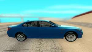 BMW M5 E60 для GTA San Andreas - вид сбоку