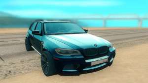 BMW X5M для GTA San Andreas - вид спереди