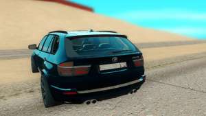 BMW X5M для GTA San Andreas - вид сзади