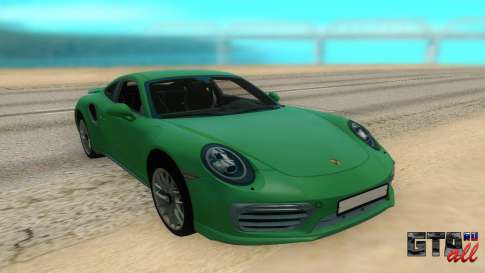 Porsche 911 Turbo для GTA San Andreas - вид спереди