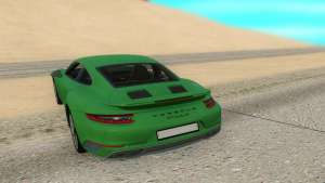 Porsche 911 Turbo для GTA San Andreas - вид сзади