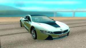 BMW i8 для GTA San Andreas - вид спереди