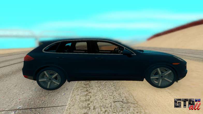 Porsche Cayenne для GTA San Andreas - вид сбоку