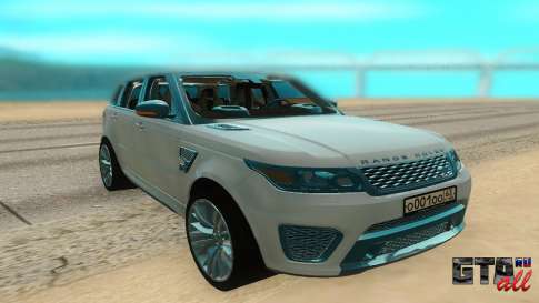 Land Rover Range Rover Sport для GTA San Andreas - вид спереди