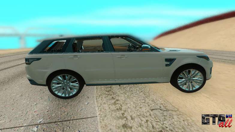 Land Rover Range Rover Sport для GTA San Andreas - вид сбоку