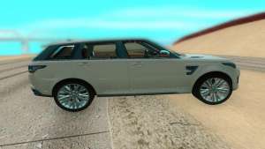 Land Rover Range Rover Sport для GTA San Andreas - вид сбоку