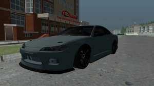 Nissan Silvia S15 Grunt v1.0 для GTA San Andreas - вид спереди