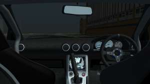 Nissan Silvia S15 Grunt v1.0 для GTA San Andreas - вид изнутри