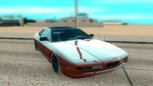 BMW 850CSi для GTA San Andreas - вид спереди