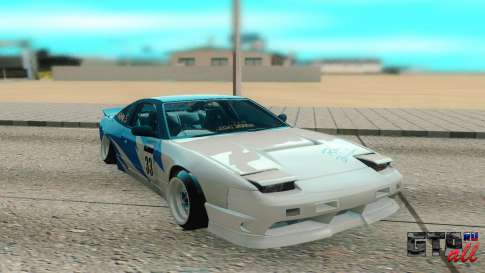 Nissan 240SX для GTA San Andreas - вид спереди