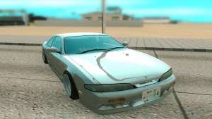 Nissan Silvia S14 Zenki для GTA San Andreas - вид спереди