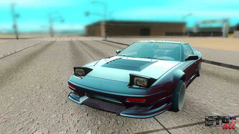 Nissan 240SX для GTA San Andreas - вид спереди