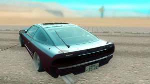 Nissan 240SX для GTA San Andreas - вид сзади