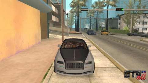 Rolls-Royce Wraith для GTA San Andreas - вид спереди