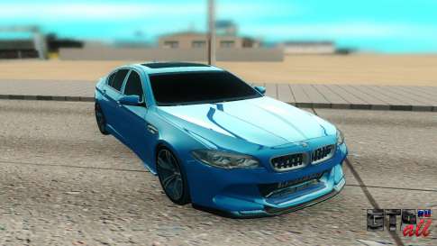 BMW M5 F90 для GTA San Andreas - вид спереди