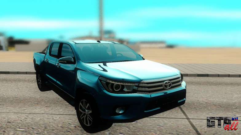 Toyota Hilux Sr5 2017 для GTA San Andreas - вид спереди