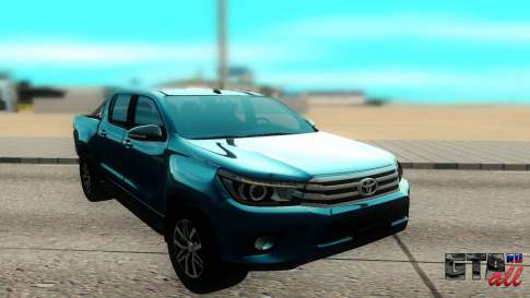 Toyota Hilux Sr5 2017 для GTA San Andreas - вид спереди