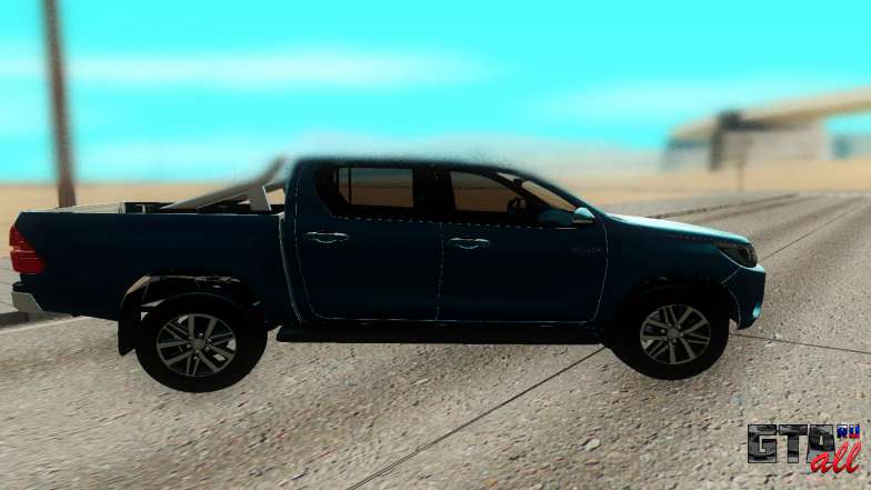 Toyota Hilux Sr5 2017 для GTA San Andreas - вид сбоку