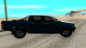 Toyota Hilux Sr5 2017 для GTA San Andreas - вид сбоку