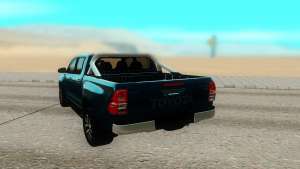 Toyota Hilux Sr5 2017 для GTA San Andreas - вид сзади