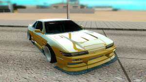 Nissan Silvia S13 для GTA San Andreas - вид спереди